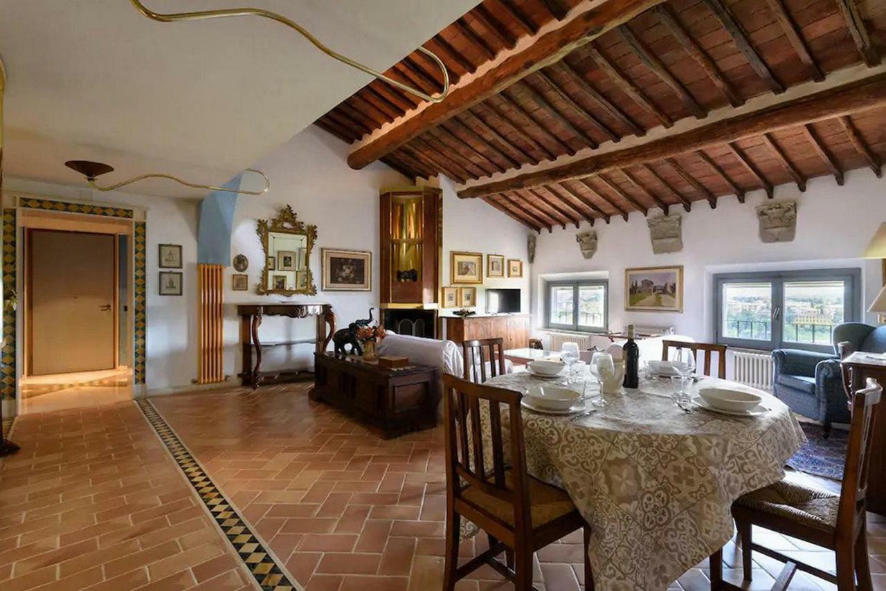 Apartamento Penthouse In Siena Near Piazza Del Campo Exterior foto